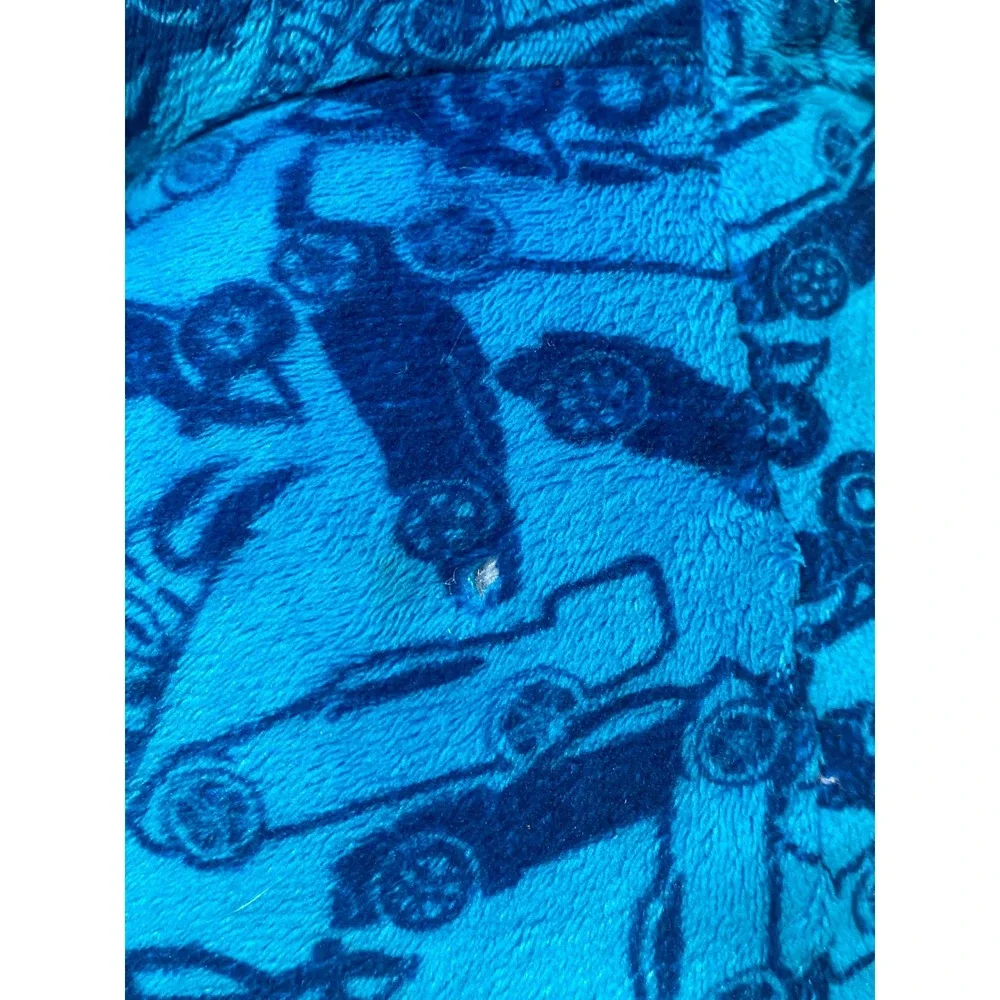 Build-A-Bear Hot Wheels Plush Unisex OS Blue Good Car Print Teddy Bear